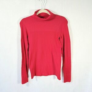 Athleta Flurry Base Layer Turtleneck Black/Gray Long Sleeve Top Sz S athleisure